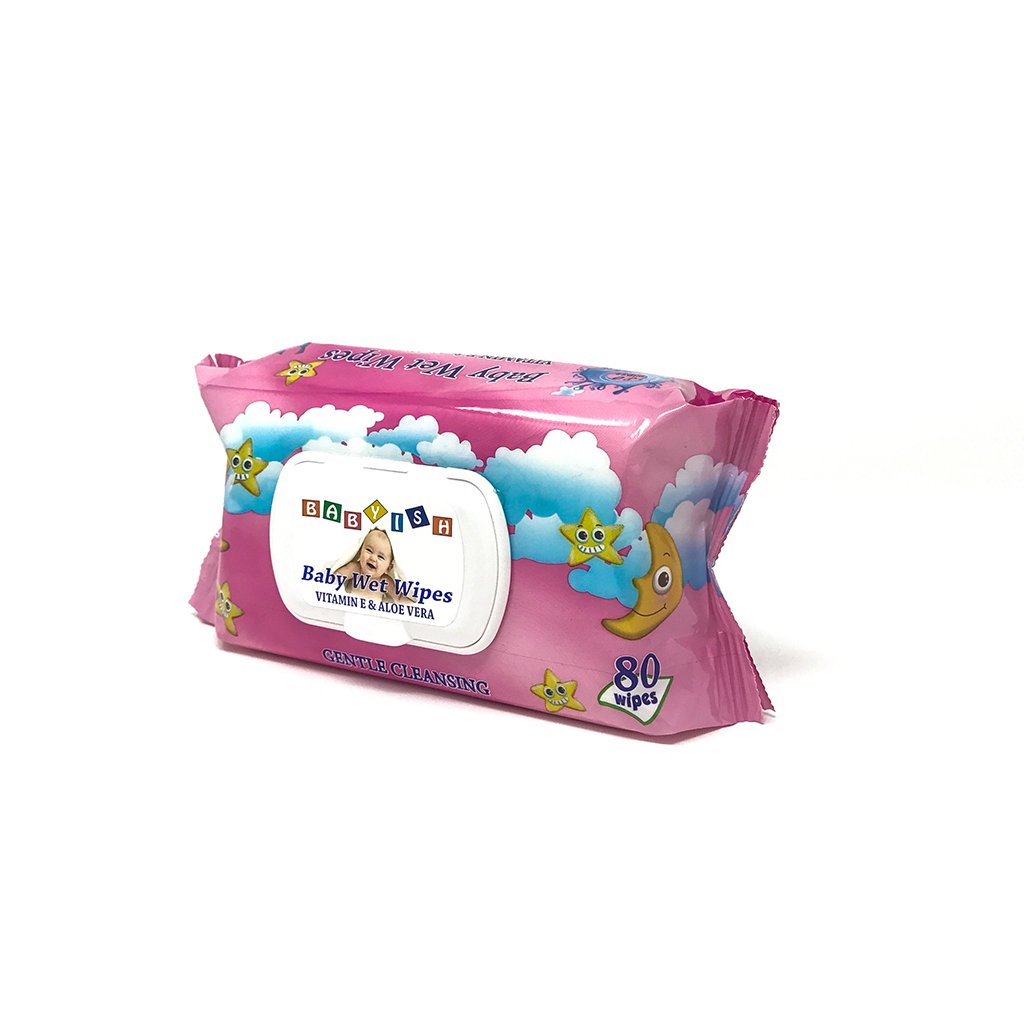 Baby Wet Wipes — Pink by Babyish — Imtrex wholesale